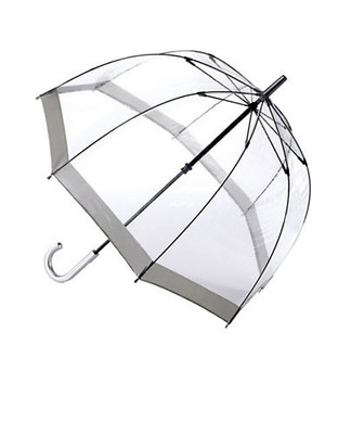 Fulton Birdcage Umbrella - Silver