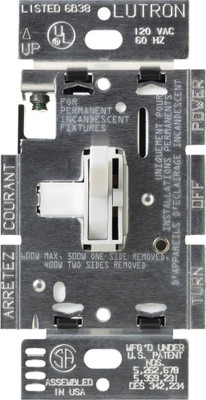 TOGGLER ECO 600W 1P/3W DIMMER - WH