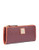 Dooney & Bourke Leather Zip Around Clutch Wallet - Bordeaux