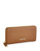 Calvin Klein Zip Around Wallet - Luggage