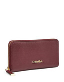 Calvin Klein Saffiano Wallet - Merlot