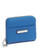 Calvin Klein Saffiano Leather Small Zip Around Wallet - Cornflower Blue