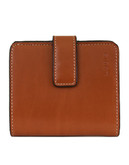 Lodis Petite Card Case Wallet - Toffee