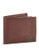 Fossil Zip Traveler Bi Fold Wallet - Brown