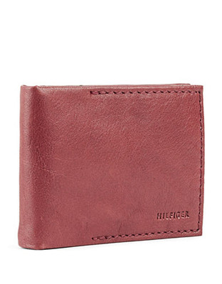 Tommy Hilfiger Front Pocket Wallet - OxBlood