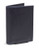 Black Brown 1826 Leather Contrast Trim Card Case - Black