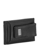 Dockers Magnetic Front Pocket Leather Wallet - Black