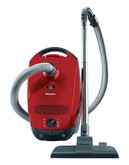 Miele S2 Contour Canister Vacuum - Red