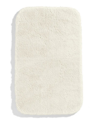 Distinctly Home Small Plush Bath Mat - White
