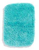 Distinctly Home Shag Bath Mat - Turquoise