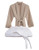 Hotel Collection Pique Bath Robe - White