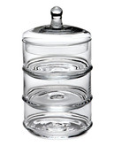 Distinctly Home Three Tier Glass Jar - Clear