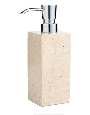 Hotel Collection White Stone Soap And Lotion Dispenser - White