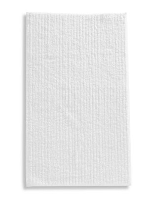 Hotel Collection Large Ribbed Bath Mat - White
