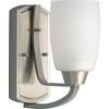 Wisten Collection Brushed Nickel 1-light Wall Bracket