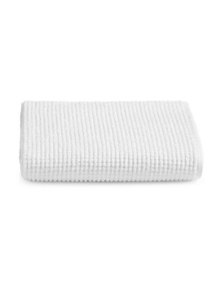 Hotel Collection Pique Bath Towel - White - Bath Towel