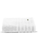 Lacoste Croc Bath Towel - White - Bath Towel
