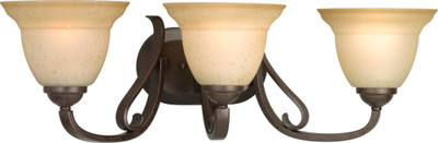 Torino Collection Forged Bronze 3-light Wall Bracket