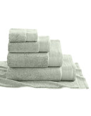 Glucksteinhome Microcotton Bath Towel - Celadon - 12X18