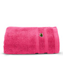 Lacoste Croc Hand Towel - Fandango Pink - Hand Towel