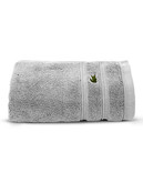 Lacoste Croc Hand Towel - White - Hand Towel