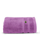 Lacoste Croc Hand Towel - Berry - Hand Towel