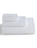 Distinctly Home Romantique Sculpted Bath Towel - White - Bath Towel