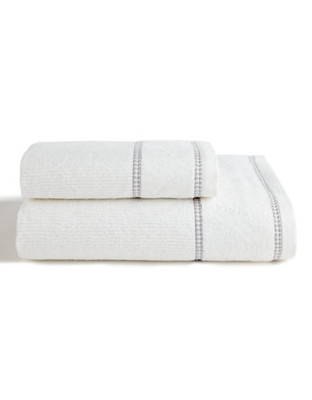 Distinctly Home Romantique Sculpted Bath Towel - Multi Coloured - 12X18
