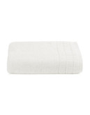 Calvin Klein Sculpted Grid Bath Towel - White - Bath Towel