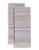 Distinctly Home 2 Piece Embroidered Guest Towel Set - Purple Ash - 12X18