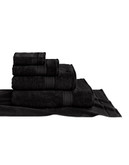Distinctly Home Soft Luxury Cotton Bath Towel - Black - Bath Towel