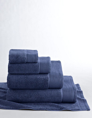 Glucksteinhome Microcotton Hand Towel - Indigo - Hand Towel