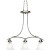 Trinity Collection Brushed Nickel 3-light Chandelier