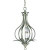 Trinity Collection Brushed Nickel 3-light Chandelier