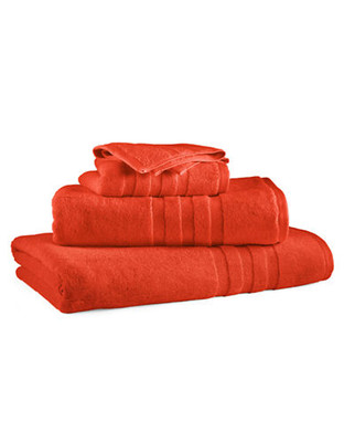 Ralph Lauren Palmer Washcloth - Equestrian Orange - Wash Cloth