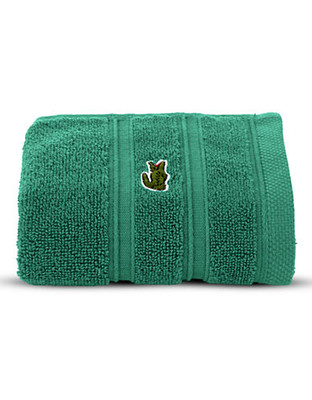 Lacoste Croc Washcloth - SPEARMINT - Wash Cloth