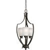 Wisten Collection Antique Bronze 3-light Foyer Pendant