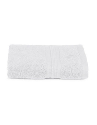 Tommy Hilfiger Signature Supreme Wash Towel - White - Wash Cloth