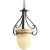 Torino Collection Forged Bronze 3-light Foyer Pendant
