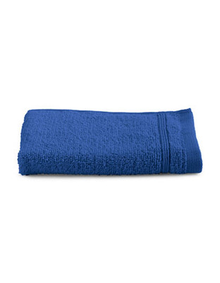 Distinctly Home Turkish Cotton Washcloth - Royal Blue - Washcloth