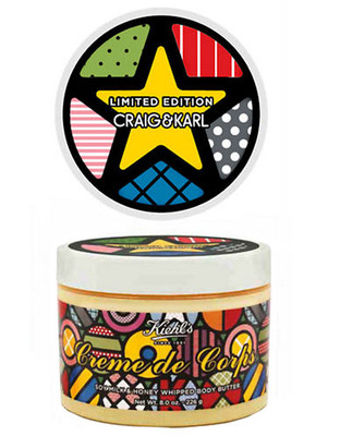 Kiehl'S Since 1851 Limited Edition Craig and Karl Creme de Corps Soy Milk and  Honey Whipped Body Butter - No Colour