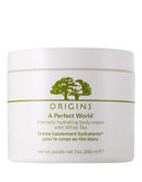 Origins A Perfect World    Intensely Hydrating Body Cream With White Tea - No Colour