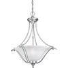 Avalon Collection Brushed Nickel 3-light Chandelier