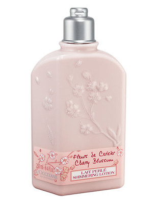 L Occitane Cherry Blossom Shimmering Lotion - No Colour
