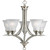 Trinity Collection Brushed Nickel 5-light Chandelier