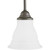 Trinity Collection Antique Bronze 1-light Mini-Pendant