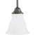 Trinity Collection Antique Bronze 1-light Mini-Pendant