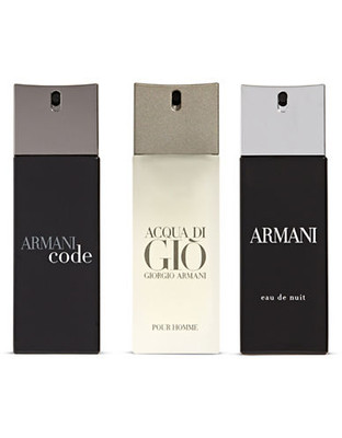 Armani 3 Piece Assorted Cologne Set - No Colour