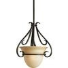 Torino Collection Forged Bronze 1-light Mini-Pendant
