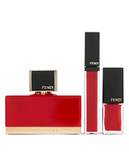 Fendi L Aquarossa Red Essentials Three Piece Gift Set - No Colour - 125 ml